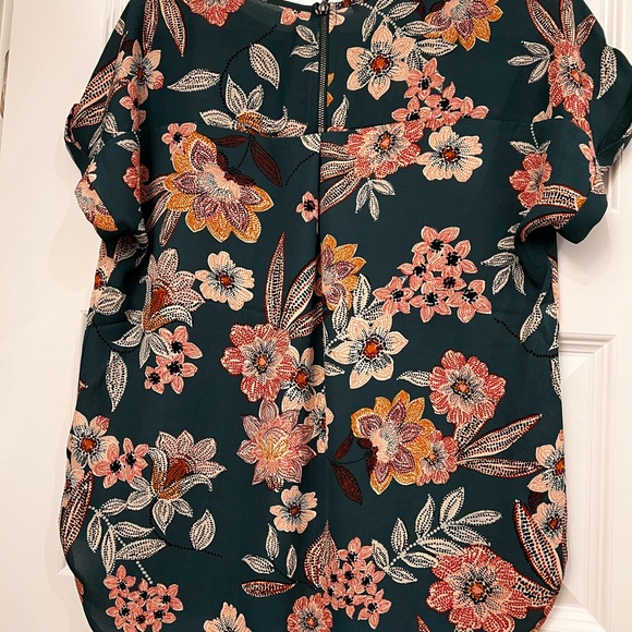 Maurices Zip back Dress Top - Short Sleeve - Picture 4 of 9